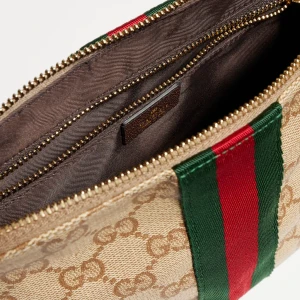 Small Gg Pouch With Web
