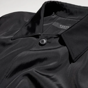 Cotton Acetate Faille Coat