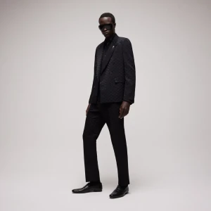 Gg Light Faille Double-Breasted Jacket