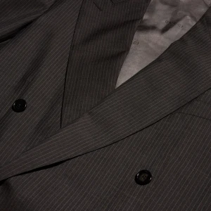 Pinstripe Wool Mohair Jacket