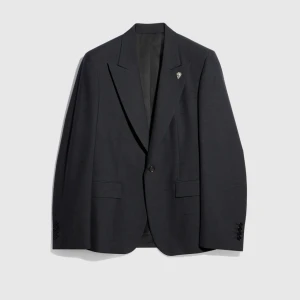 Wool Single-Breasted Jacket