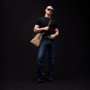 Technical Knit Fabric T-Shirt