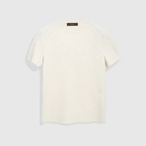 Technical Gg Jacquard Fabric T-Shirt