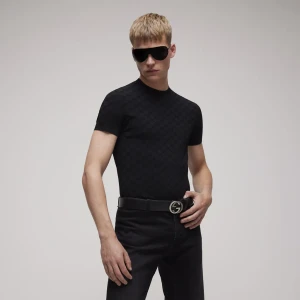 Technical Gg Fabric Jacquard T-Shirt