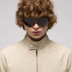 Gg Cotton Canvas Jacket