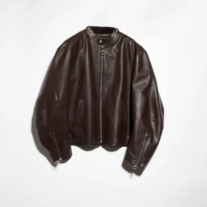 Treated Bull Leather Jacket