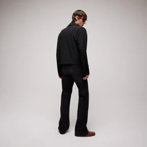Cotton Acetate Faille Zip Jacket