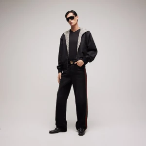 Reversible Cotton Canvas Zip Jacket