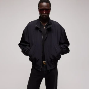 Light Cotton Acetate Faille Zip Jacket
