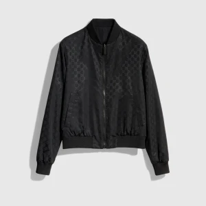 Gg Light Silk Faille Jacket