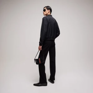 Reversible Light Silk Faille Zip Jacket