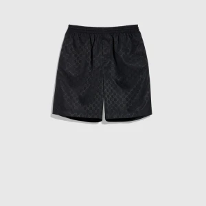 Gg Silk Jacquard Shorts