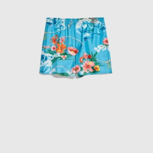 Gg Cotton Faille Shorts