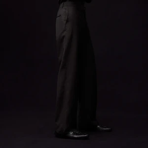 Pinstripe Wool Mohair Pants