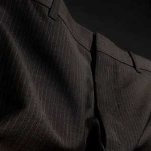 Pinstripe Wool Mohair Pants