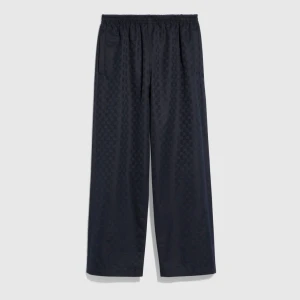 Gg Cotton Canvas Pants