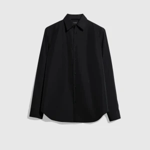 Piece Dyed Cotton Poplin Shirt