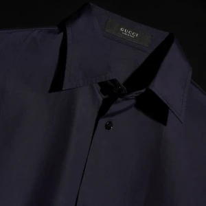 Piece Dyed Cotton Poplin Shirt