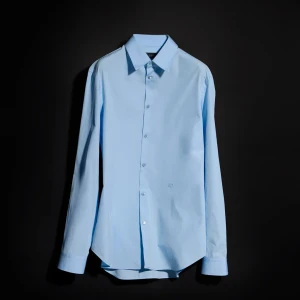 Piece Dyed Cotton Poplin Shirt
