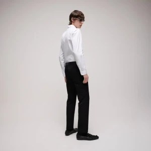 Piece Dyed Cotton Poplin Shirt