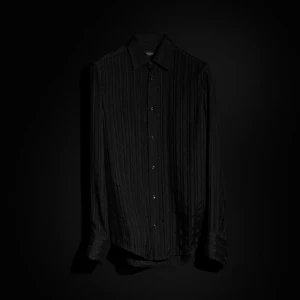 Striped Silk Gauze Shirt