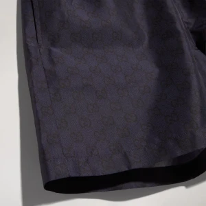 Printed Polyester Poplin Swim Shorts
