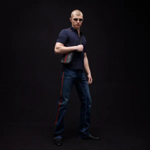 Cotton Jersey Piquet Polo Shirt