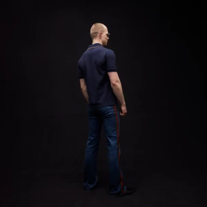 Cotton Jersey Piquet Polo Shirt