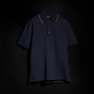 Cotton Jersey Piquet Polo Shirt