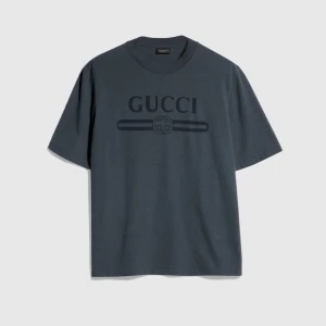 Cotton Jersey T-Shirt With Devoré Detail