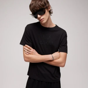 Cotton Jersey T-Shirt With Embroidery
