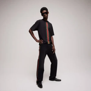 Cotton Jersey T-Shirt With Print