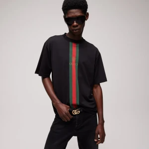 Cotton Jersey T-Shirt With Print