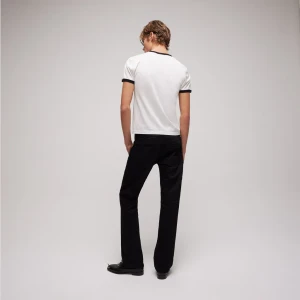 Cotton Jersey T-Shirt With Print