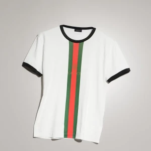 Cotton Jersey T-Shirt With Print