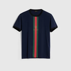 Cotton Jersey T-Shirt With Print