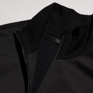 Silk Cotton Jersey Zip Jacket