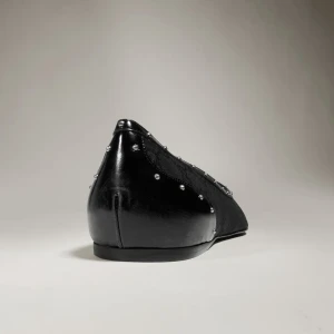 Point-Toe Studded Loafer