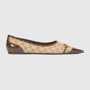 Point-Toe Studded Loafer