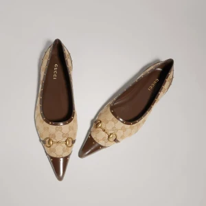 Point-Toe Studded Loafer