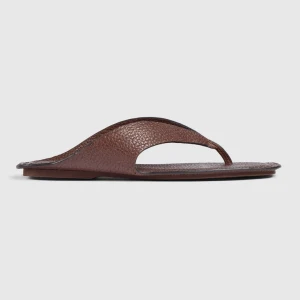 Thong Sandal With Interlocking G