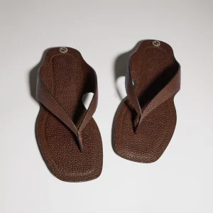 Thong Sandal With Interlocking G