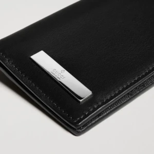 Card Case With Metal Tag
