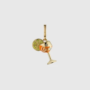 Cocktail Motif Charm