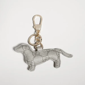 Dog-Shaped Bag Charm