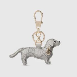Dog-Shaped Bag Charm