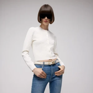 Belt With Round Buckle