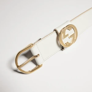 Belt With Round Buckle
