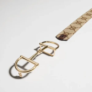 Reversible Belt With Horsebit Buckle