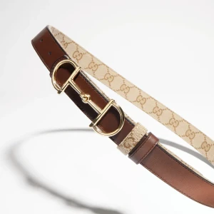 Reversible Belt With Horsebit Buckle